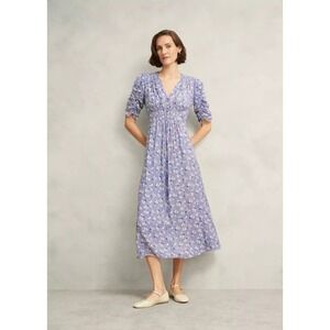 Hobbs London Womens US 6 Stowe Tea Dress Limited Edition Midi Wedding Guest